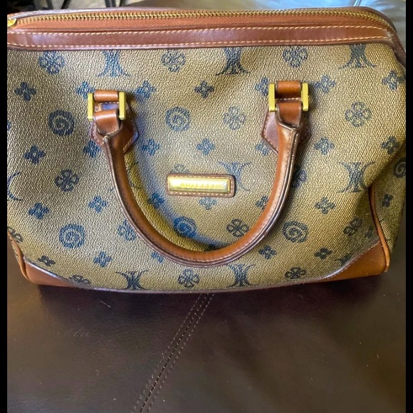 Rosetti Handbags - rosetti purse satchel style tan & brown zip top crossbody strap